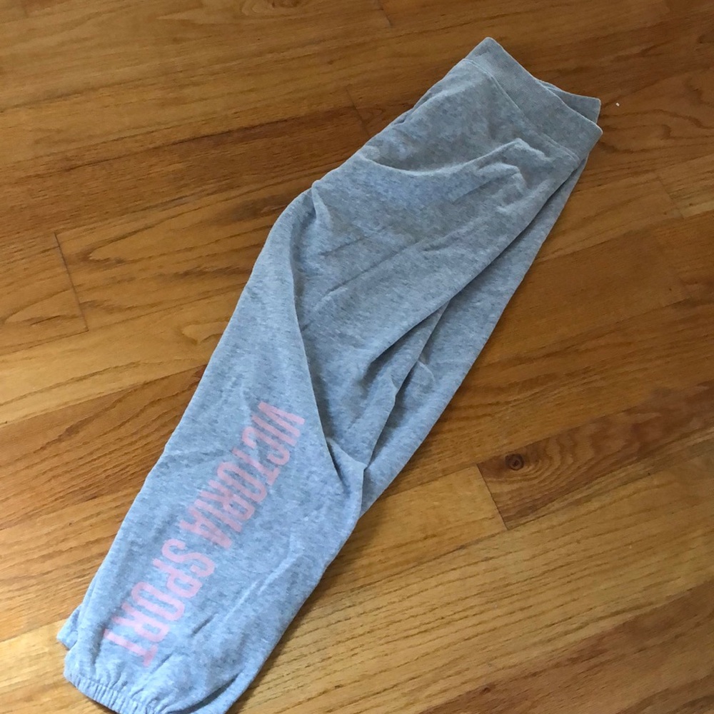 victoria’s secret grey sweatpants